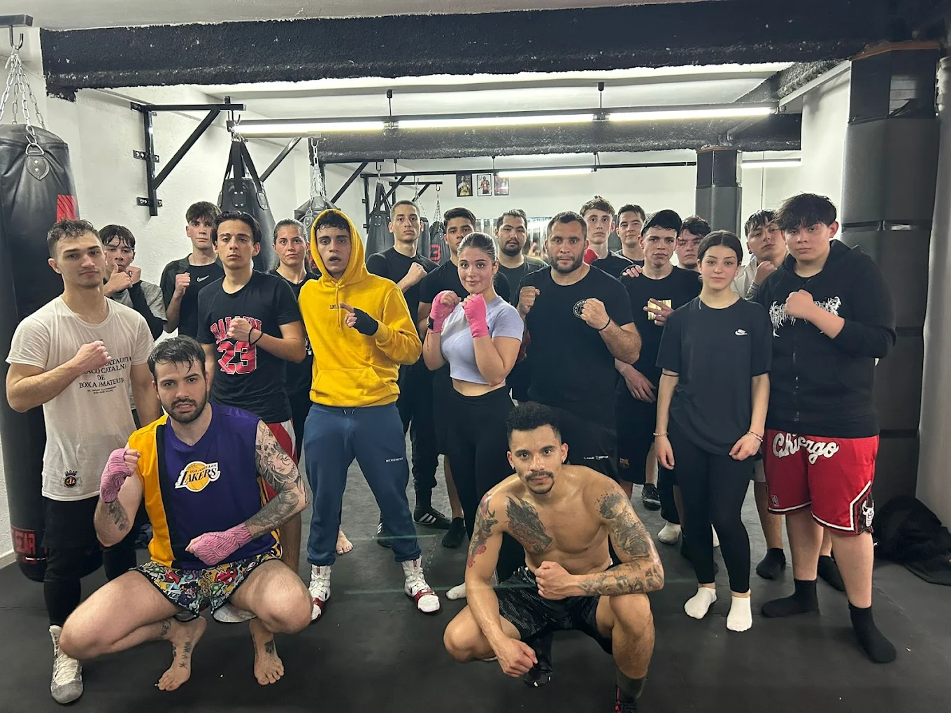 Entrenamiento en el gimnasio